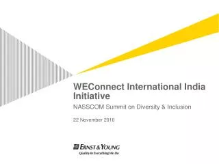 WEConnect International India Initiative
