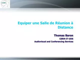 equiper une salle de r union distance