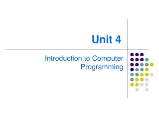unit 4