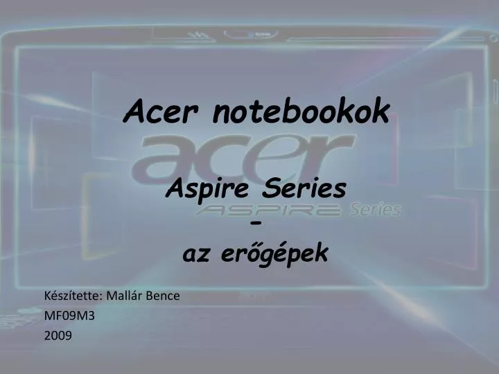acer notebookok aspire series az er g pek