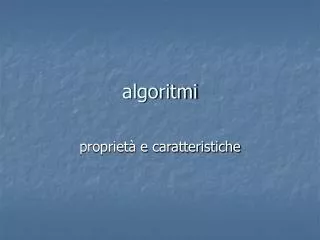algoritmi