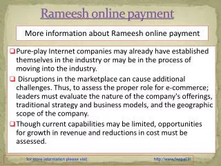 Ramesh launches websites of rameesh online payment
