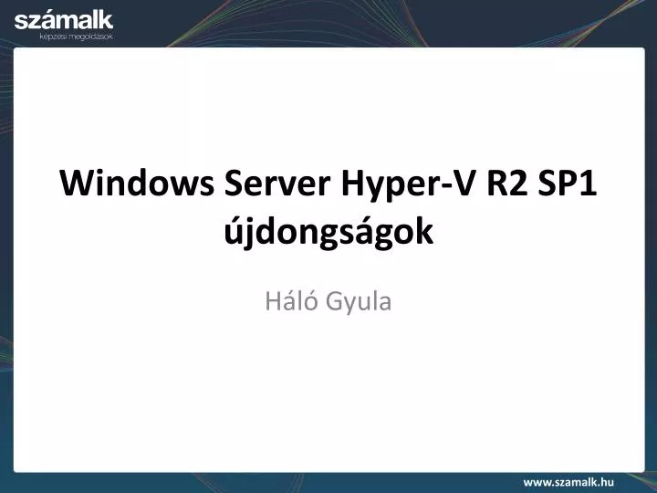 windows server hyper v r2 sp1 jdongs gok