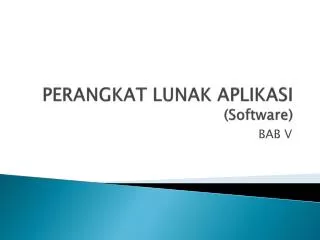 perangkat lunak aplikasi software