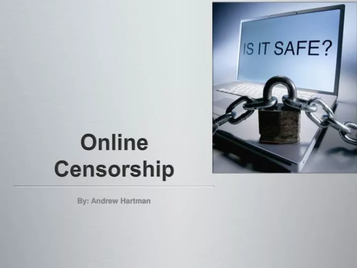 online censorship