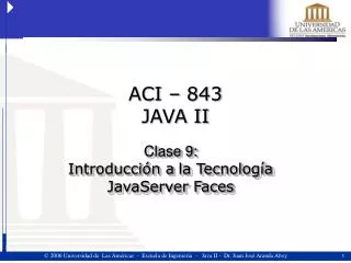 clase 9 introducci n a la tecnolog a javaserver faces