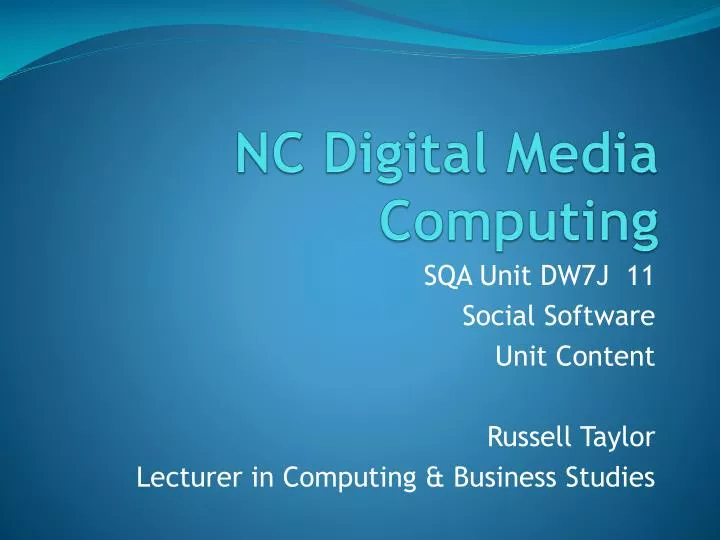 nc digital media computing