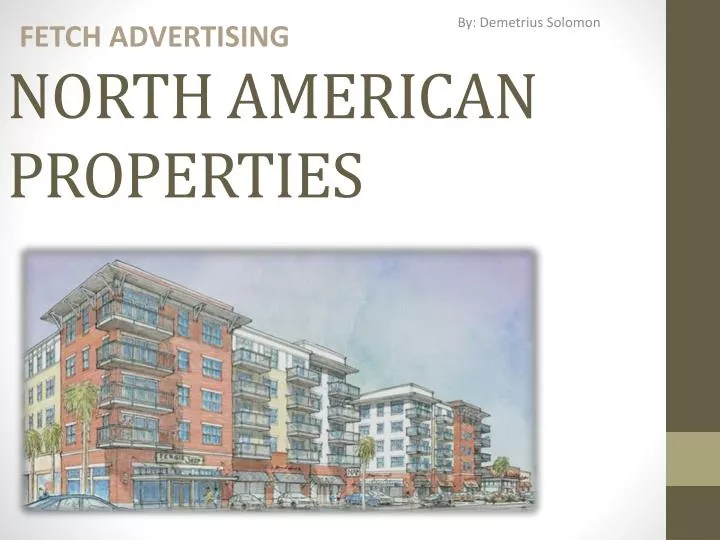 north american properties
