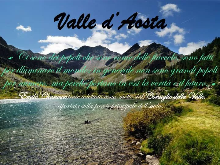 valle d aosta