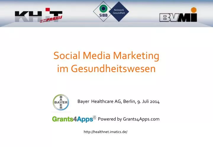 social media marketing im gesundheitswesen
