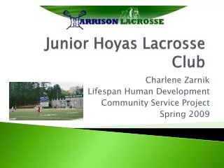Junior Hoyas Lacrosse Club