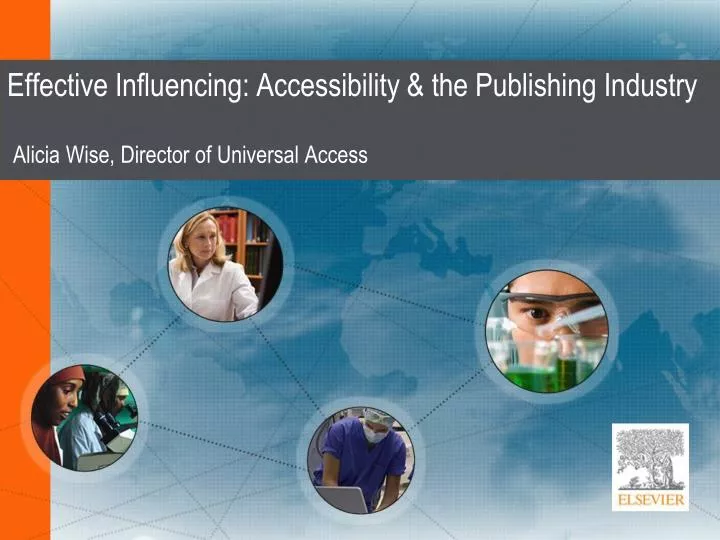effective influencing accessibility the publishing industry
