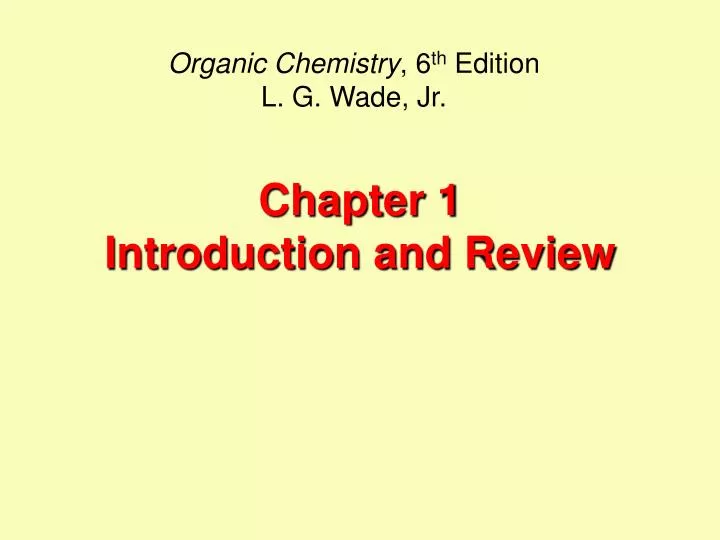 chapter 1 introduction and review