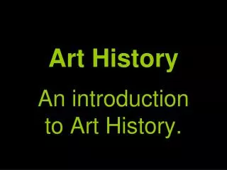 Art History