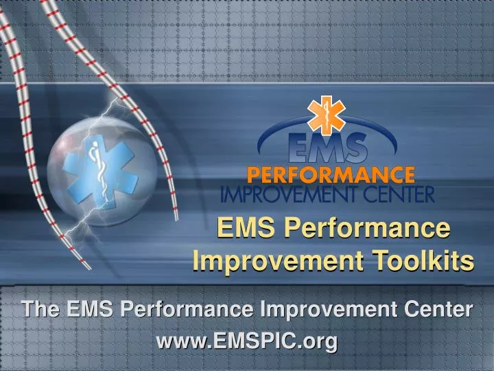 ems performance improvement toolkits
