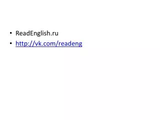 ReadEnglish.ru vk/readeng