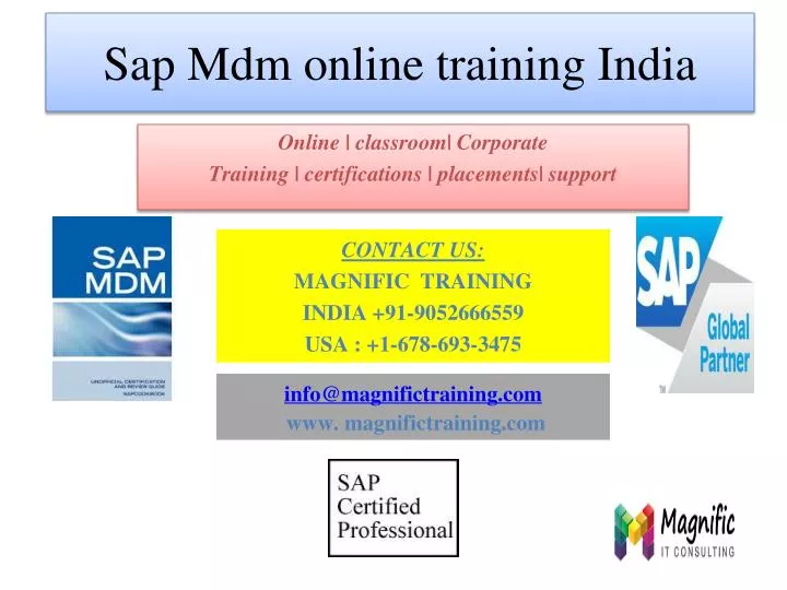 s ap mdm online training india