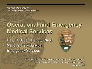 Operational and Emergency Medical Services