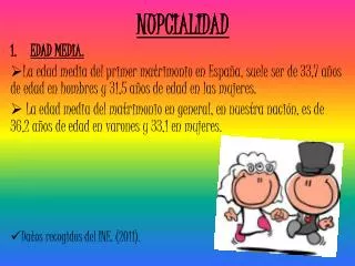 nupcialidad