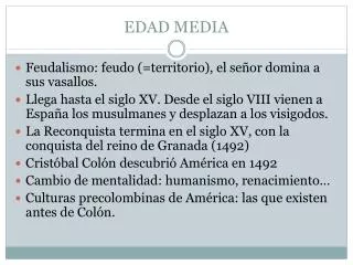 edad media