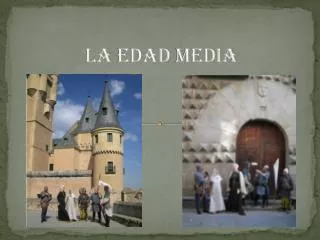 la edad media
