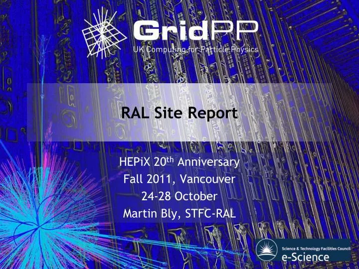 ral site report