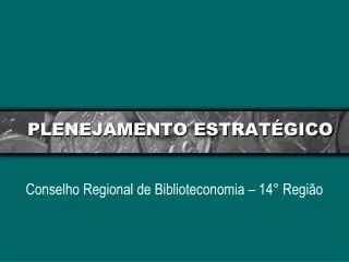 plenejamento estrat gico