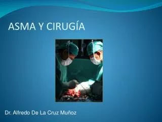 asma y cirug a