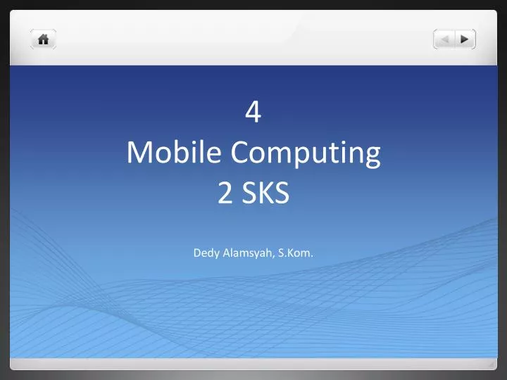 4 mobile computing 2 sks