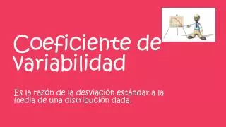 coeficiente de variabilidad
