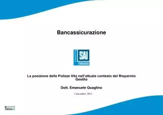 bancassicurazione