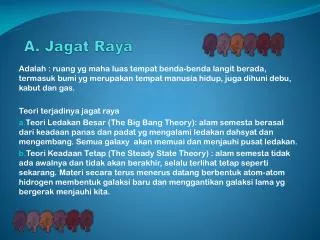 a jagat raya