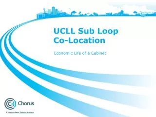 UCLL Sub Loop Co-Location