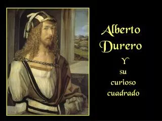 Alberto Durero