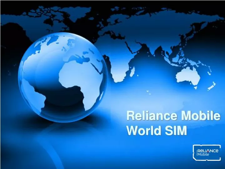 reliance mobile world sim