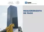 Requerimiento de Pago - slide 1