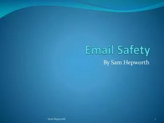 Email Safety