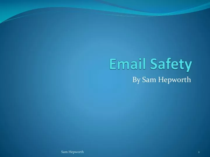 email safety