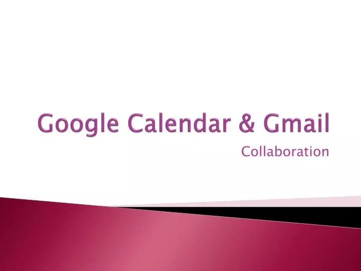 google calendar gmail