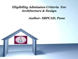 Architecture colleges in Pune