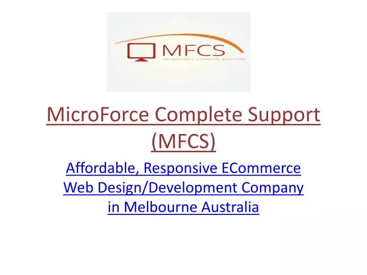microforce complete support mfcs