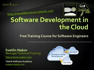 Software Development in the Cloud