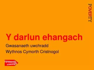 Y darlun ehangach Gwasanaeth uwchradd Wythnos Cymorth Cristnogol