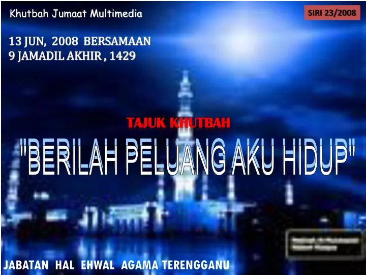 13 jun 2008 bersamaan 9 jamadil akhir 1429