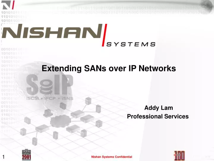 extending sans over ip networks