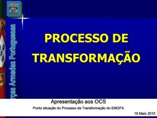 processo de transforma o