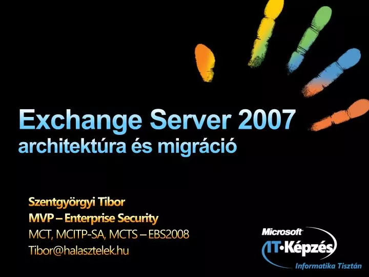exchange server 2007 architekt ra s migr ci