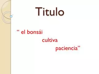 titulo