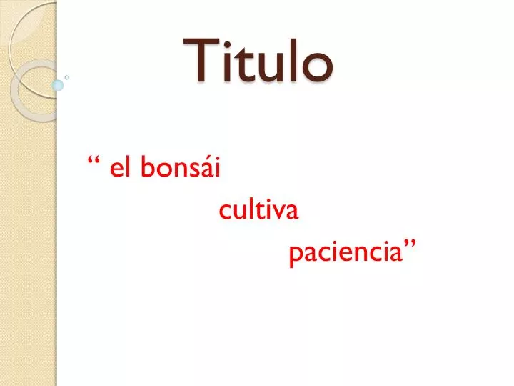 titulo