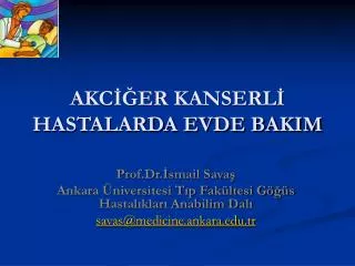 akc er kanserl hastalarda evde bakim